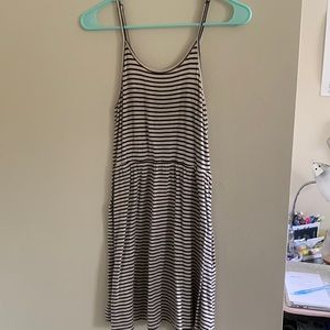Forever 21 size M striped dress with adjustable straps